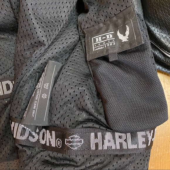 Harley-Davidson Perforated Leather Jacket - Picture 10 of 10